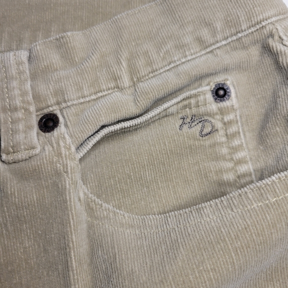 Harley-Davidson Tan Corduroy Pants - Picture 3 of 8